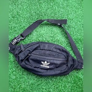 Adidas Black Belt‎ Bag with Trefoil Logo